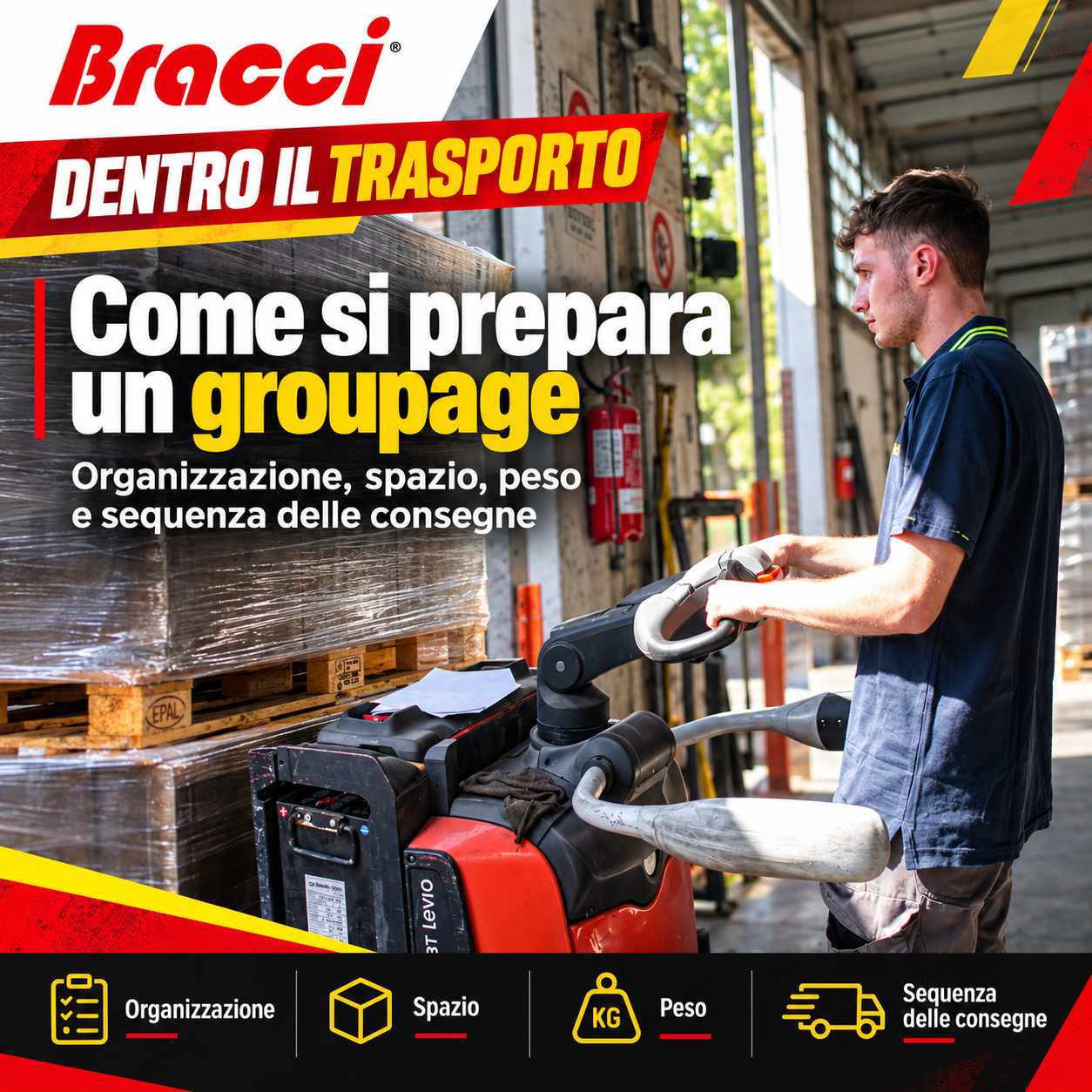Come si prepara groupage articolo